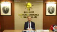 AK Parti Kahramanmaraş İl Başkanı Gül'den Bayram Mesajı