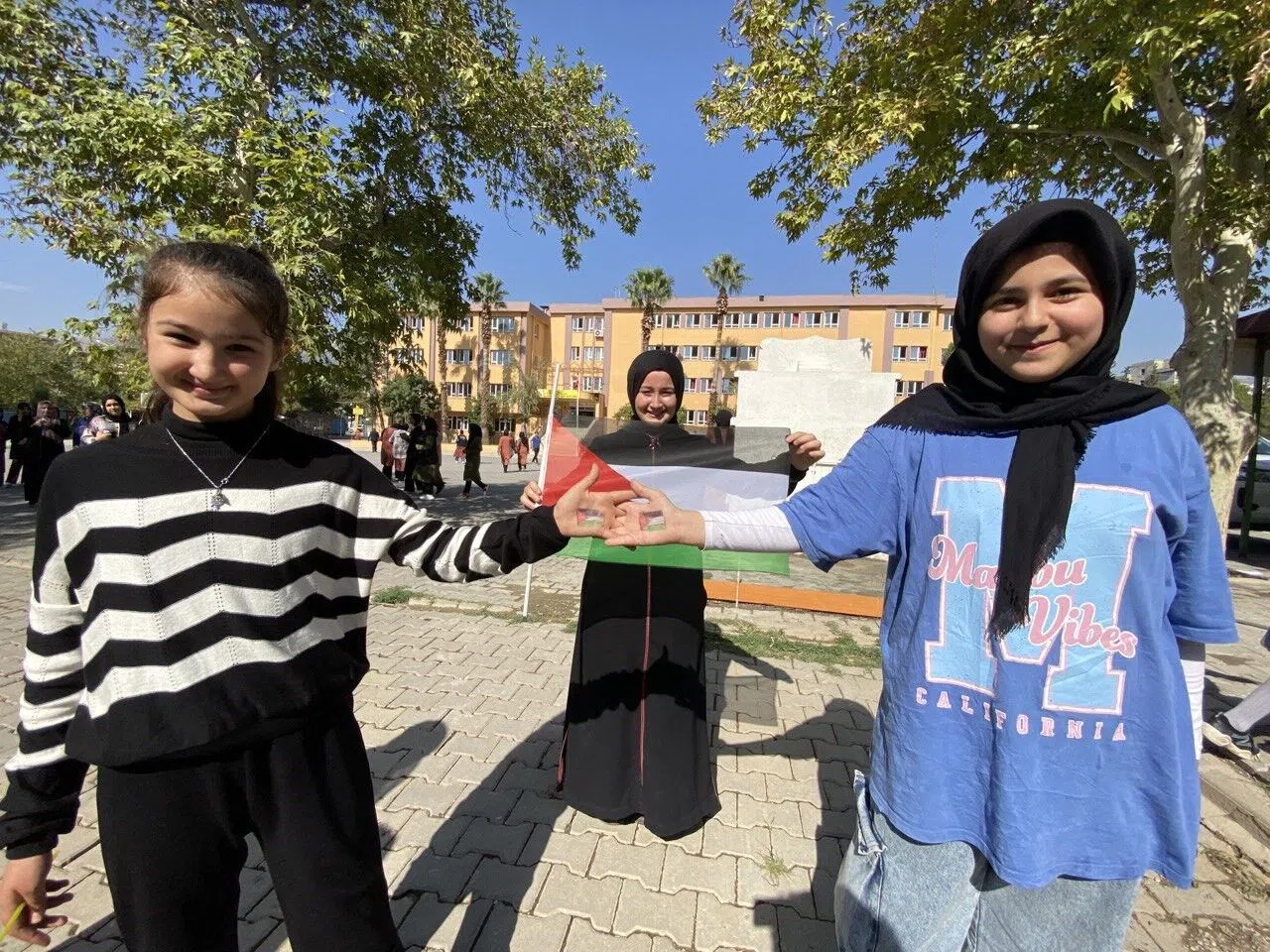 Kahramanmaraş'taki Lise Öğrencilerinden Filistin'e Anlamlı Destek Etkinliği