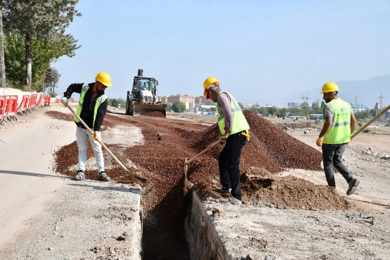 Deprem konutları için kanalizasyon basınçlı terfi hattını 2 ayda tamamlanacak