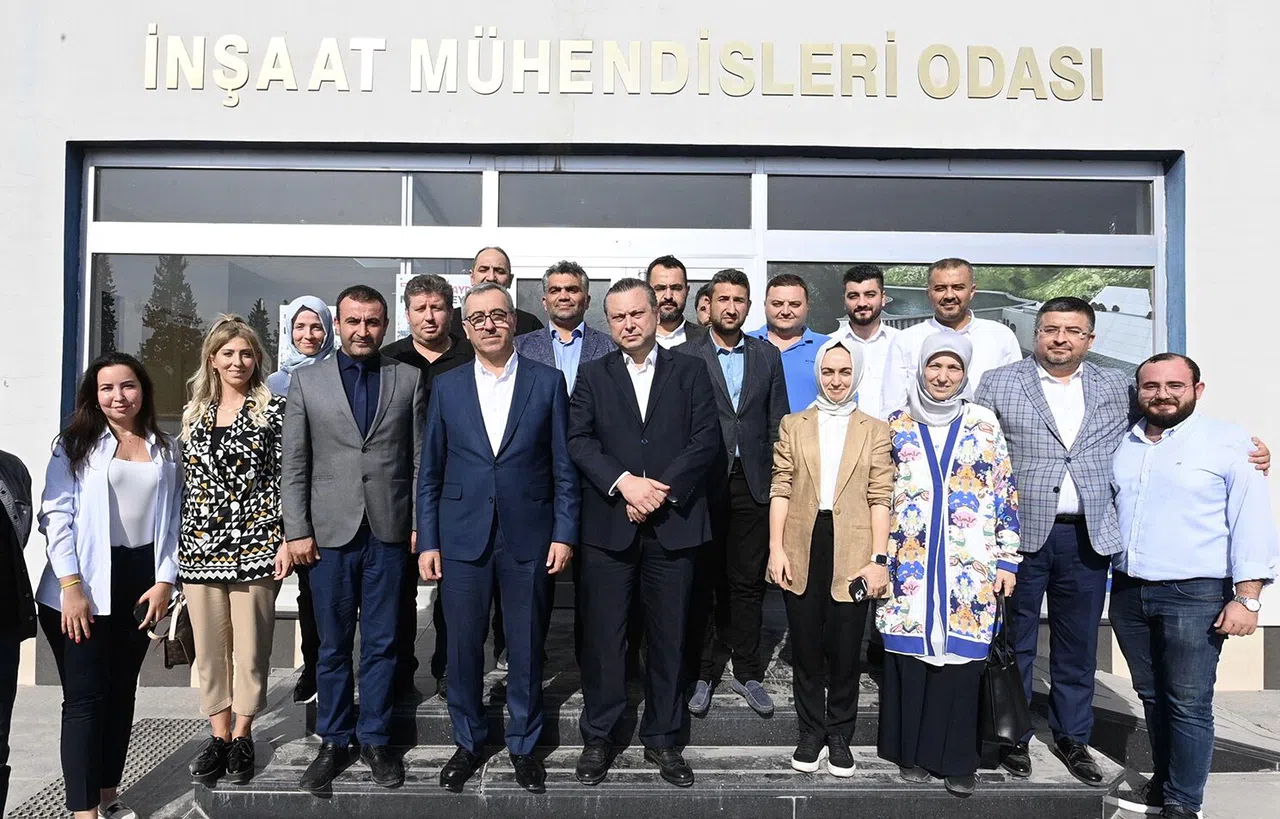 Başkan Güngör, İnşaat Mühendisleri Odasıyla İstişarede Bulundu
