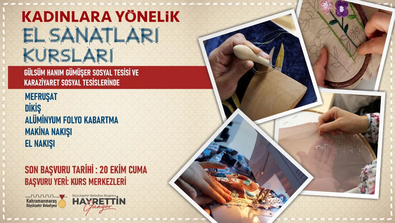 Büyükşehir Belediyesi'nden Kadınlara Yeni Kurs Fırsatı!