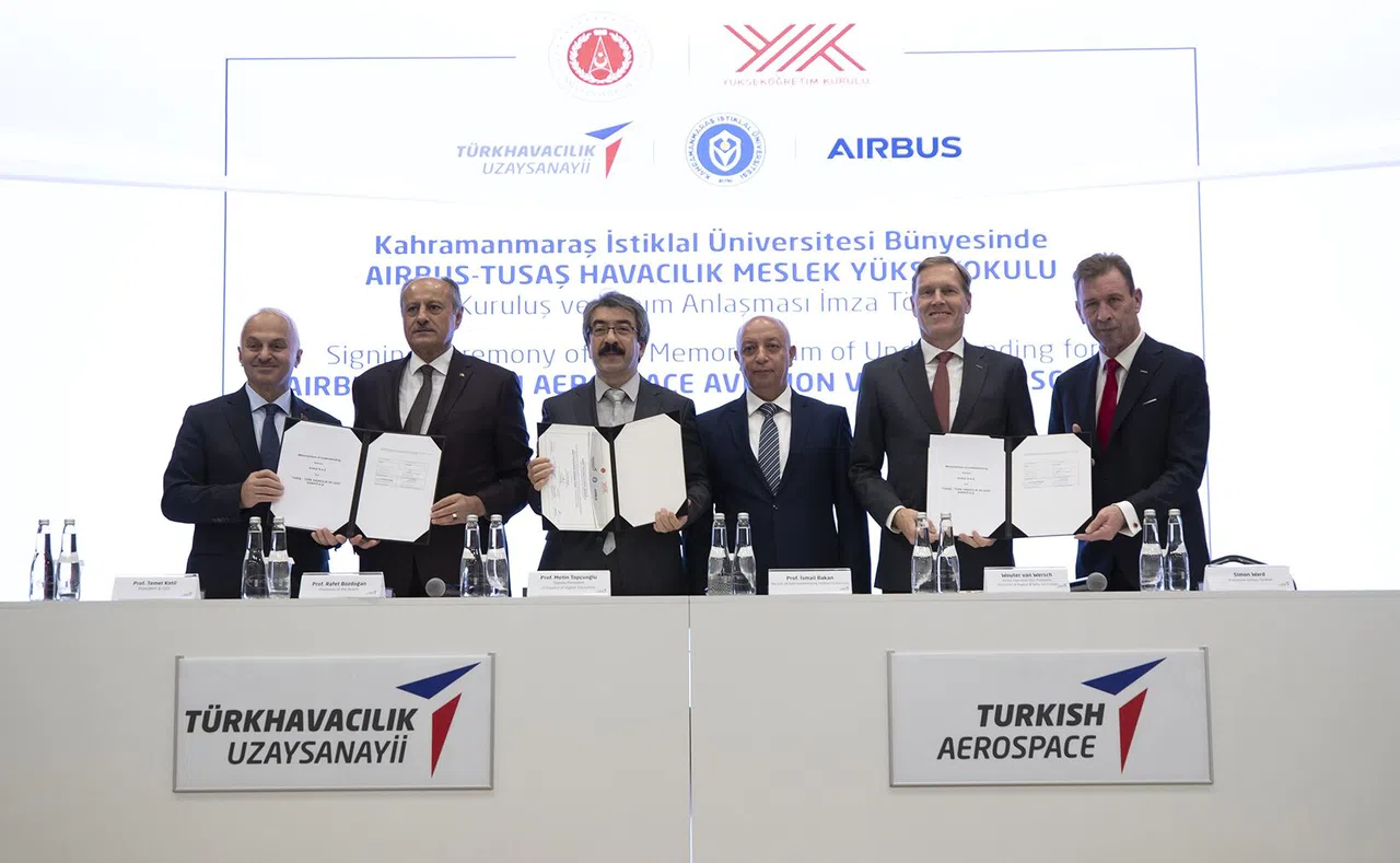 Kahramanmaraş'ta AİRBUS-TUSAŞ Havacılık Meslek Yüksekokulu Kuruluyor