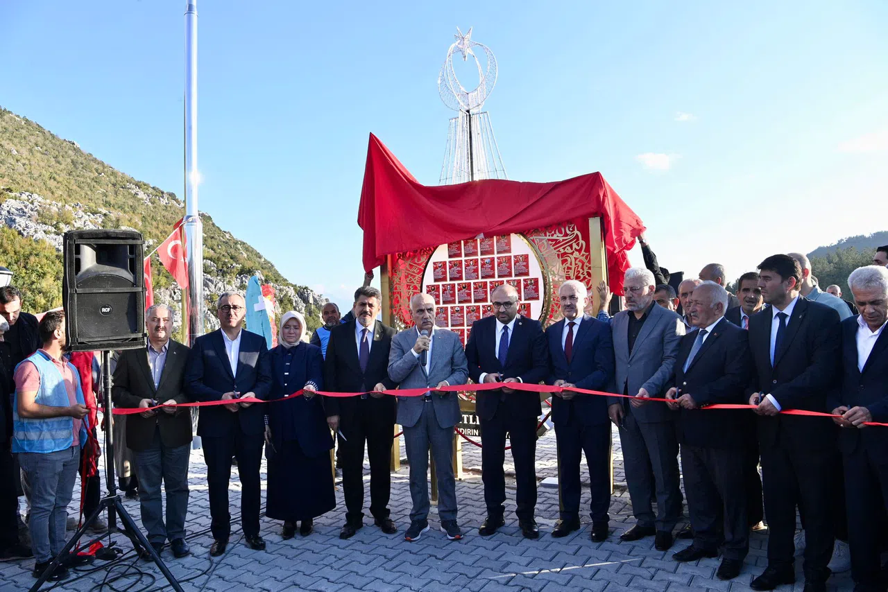 Andırın'a Şehitler Anıtı ve Seyir Terası Açılışı