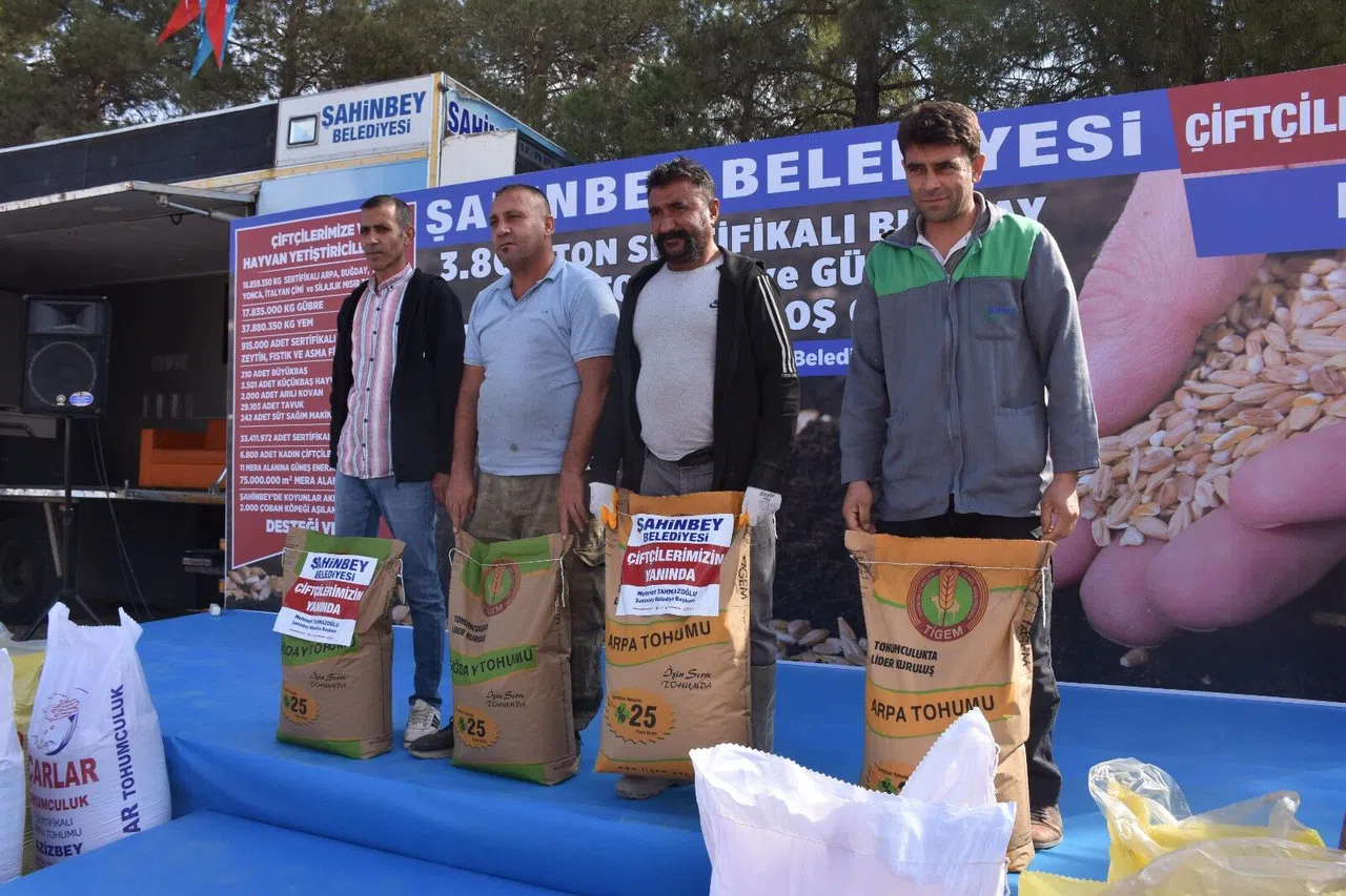 Buğday-arpa tohumu ve gübre desteği devam ediyor