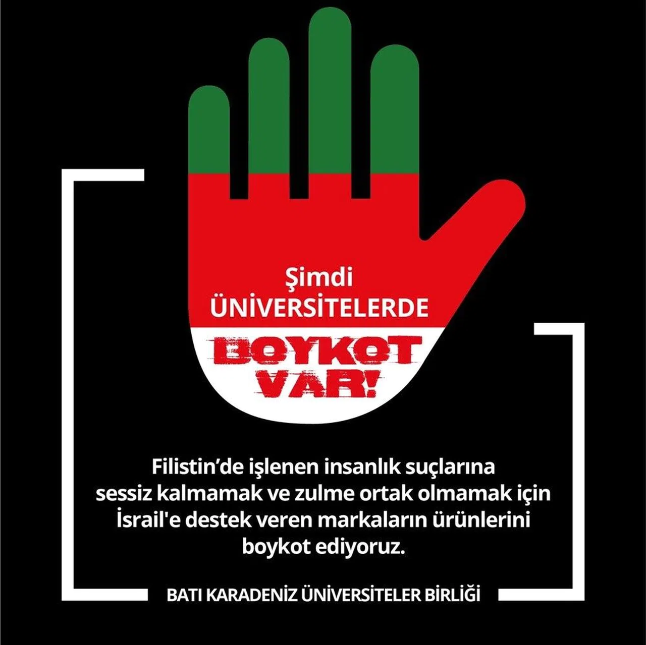 17 üniversite İsrail’e destek veren markaları boykot edecek