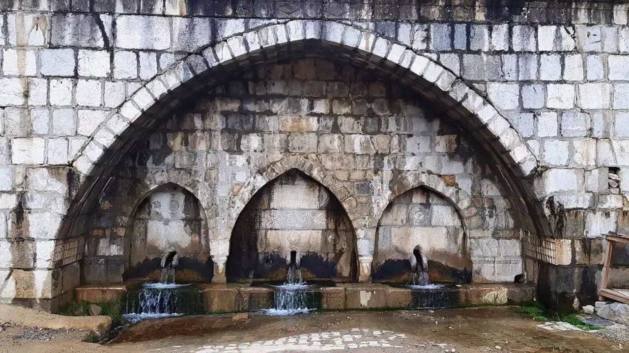 Kahramanmaraş’ta 17. yüzyıldan kalma tarihi Soğukpınar Çeşmesi