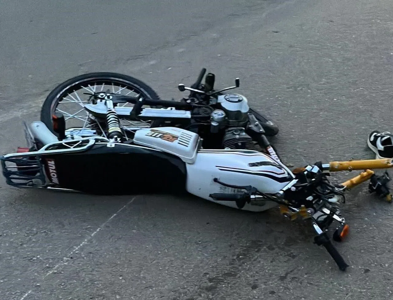 Motosikletin çarptığı engelli hayatını kaybetti