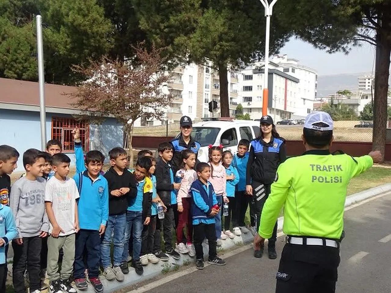 Çocuklar trafik konusunda bilinçleniyor!