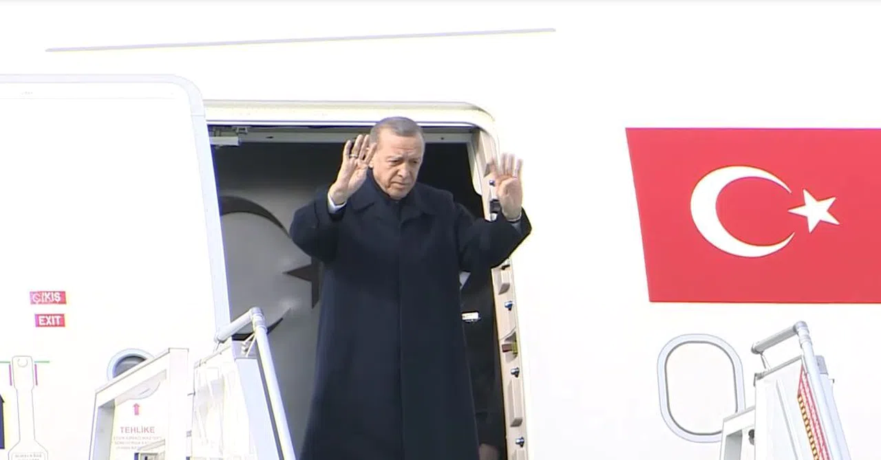Cumhurbaşkanı Erdoğan, Berlin'e gitti