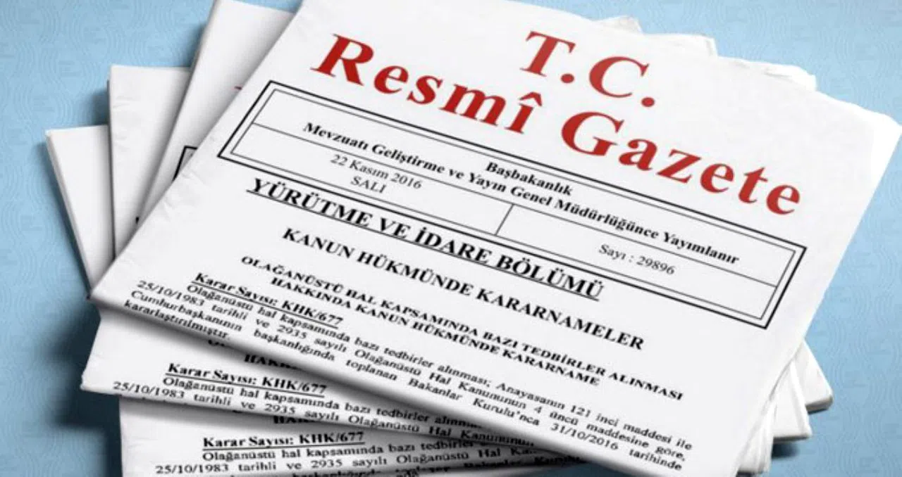 Resmi Gazete'nin 3 Aralık 2023 Tarihli Kararları
