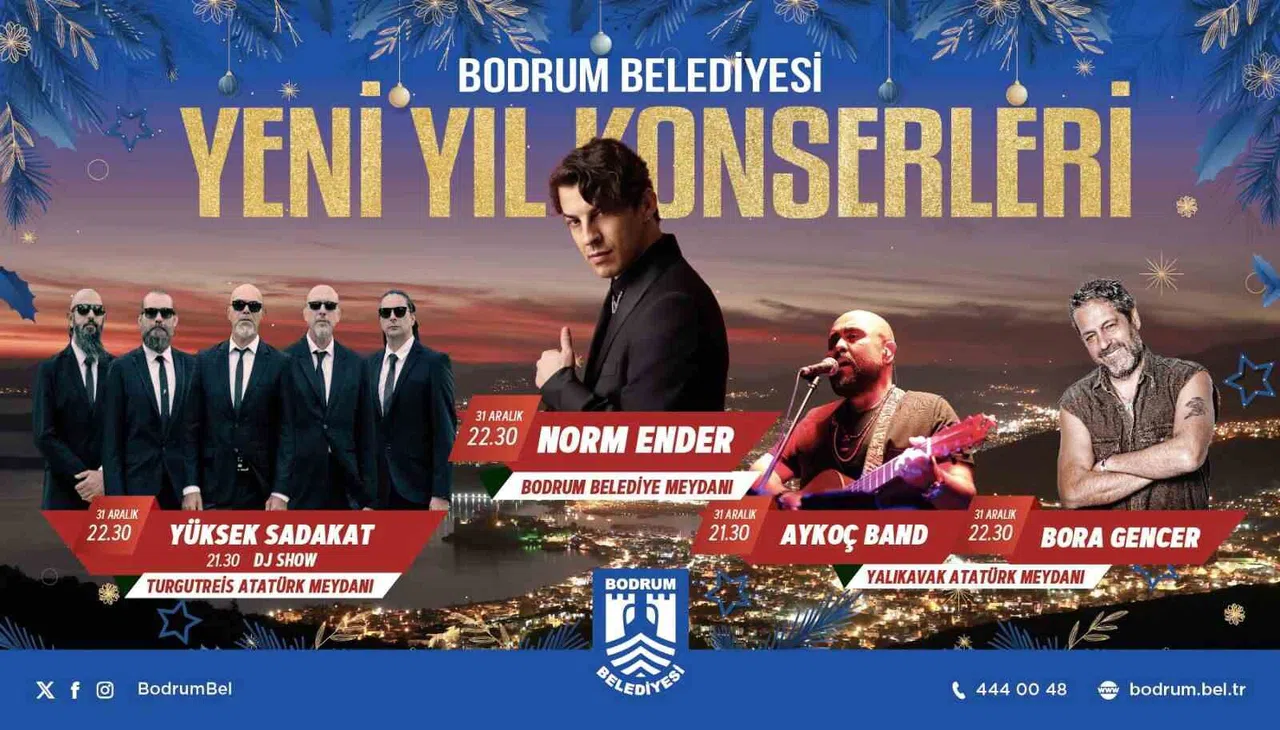 Bodrum'da Norm Ender Yılbaşı Konseri İptal Edildi mi? Son Dakika...