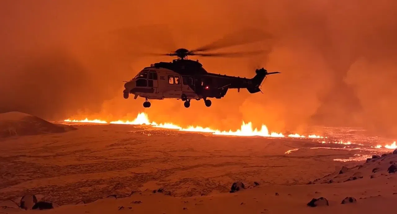 Iceland volcano erupts near Grindavik after swarm of intense earthquakes rattle region