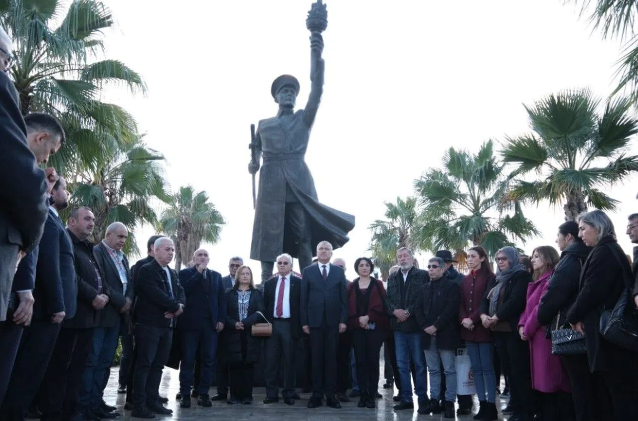 Şehit Asteğmen Mustafa Fehmi Kubilay, memleketi Kozan'da, anıldı  