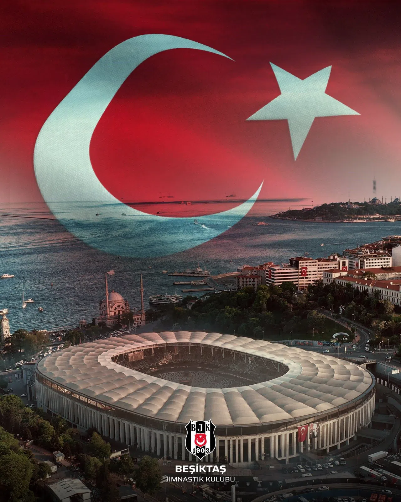 Beşiktaş'tan Süper Kupa paylaşımı