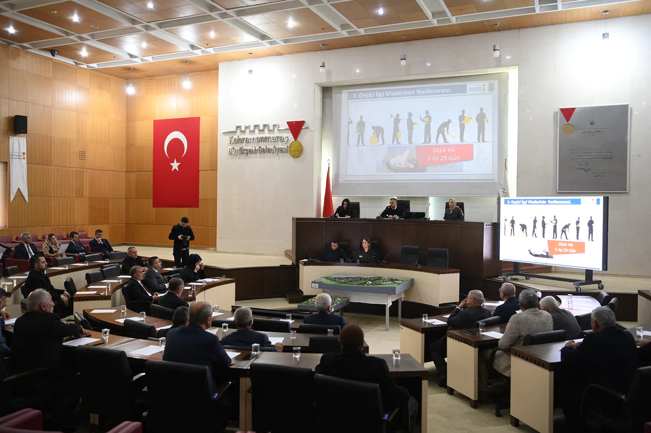 Kahramanmaraş'ta Yılın Son Olağan Meclis Toplantısı Yapıldı