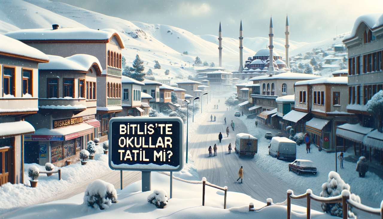 Bitlis'te okullar tatil mi 22 Aralık 2023? Hangi ilçelerde okullar tatil