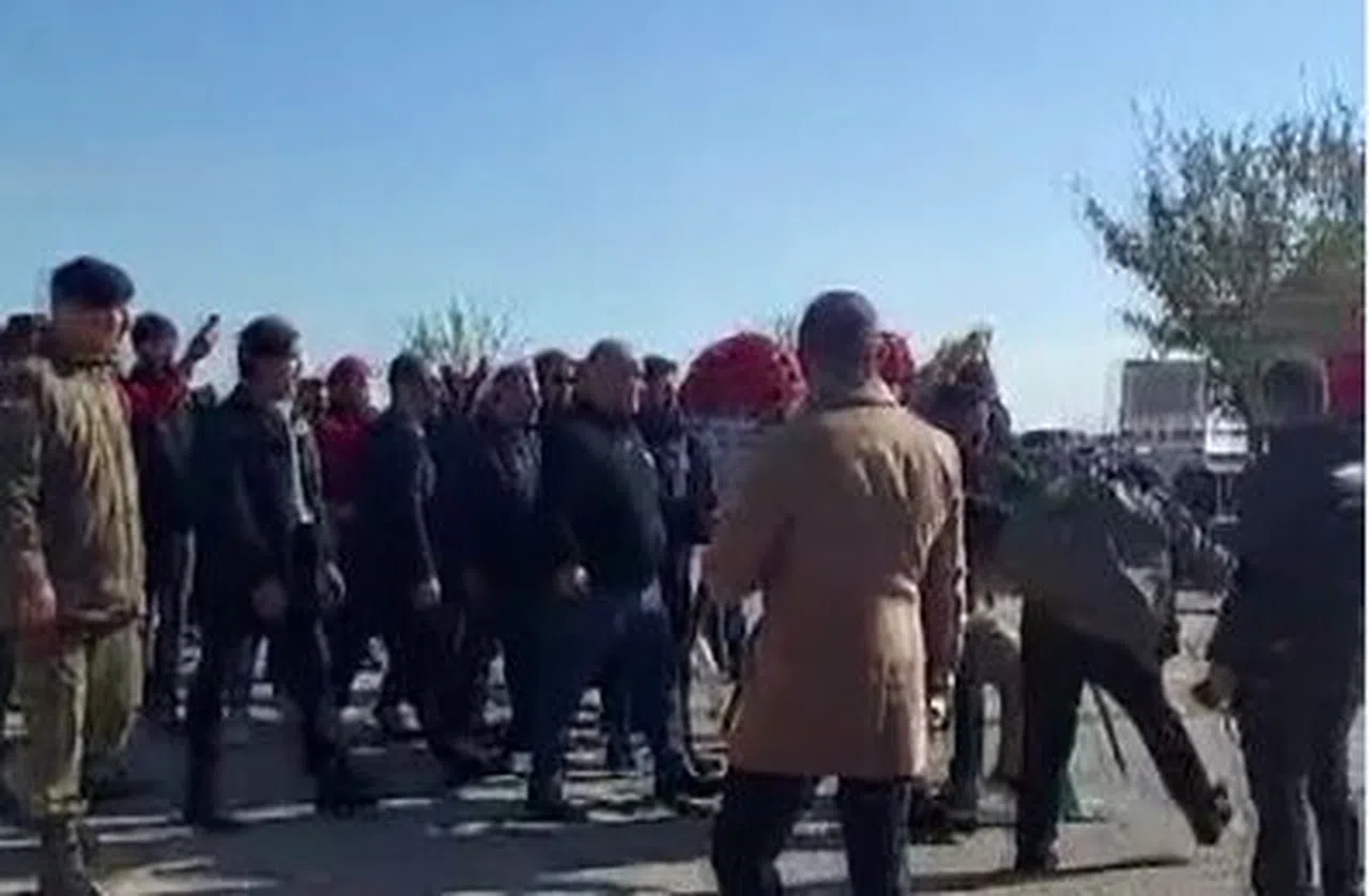 Malatyalı şehidin cenazesinde CHP'ye tepki