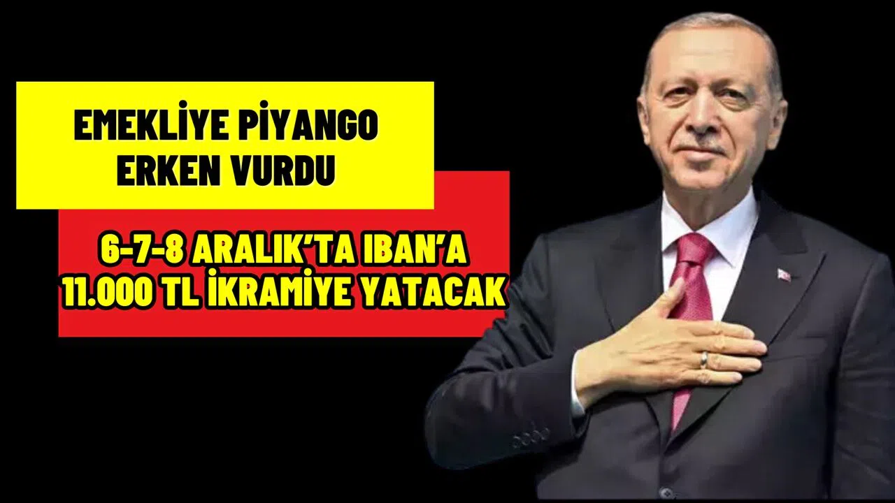 Yılın son çeyreğinde emeklilere 11.000 TL ekonomik nefes! (IBAN'a yatacak)