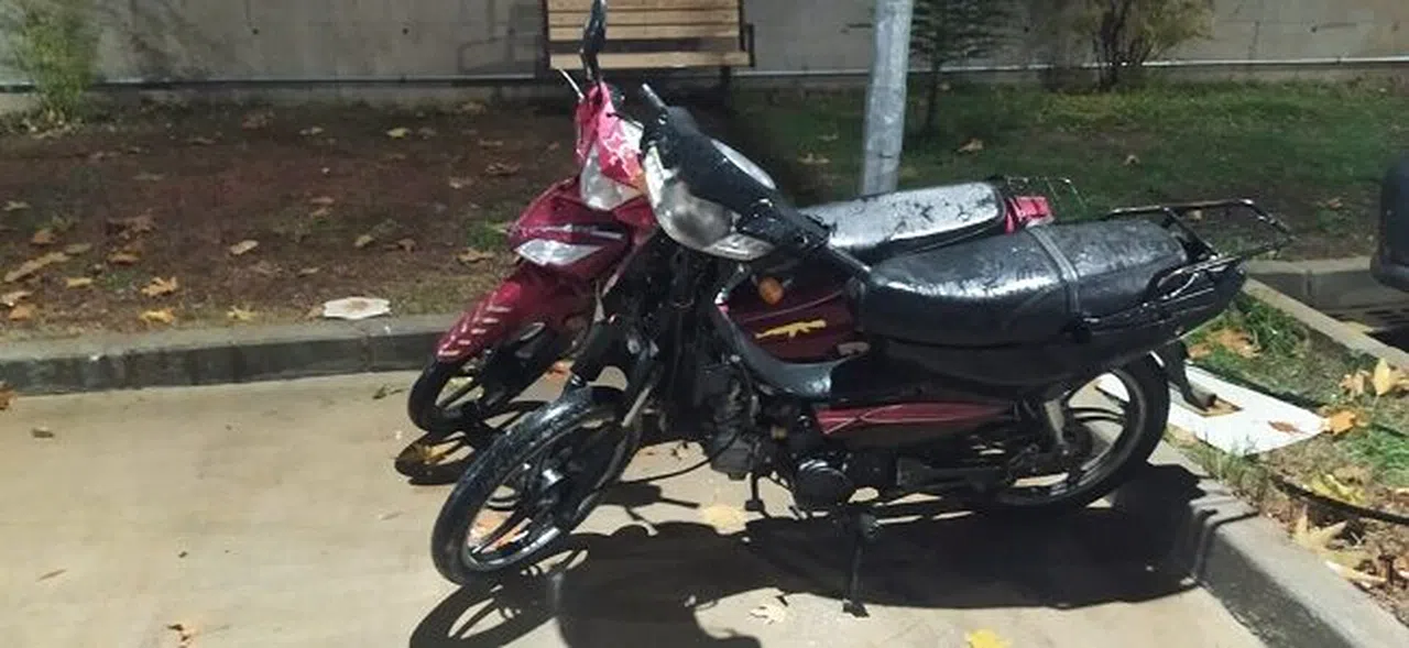 Kahramanmaraş’ta motosiklet hırsızı baltayı taşa vurdu