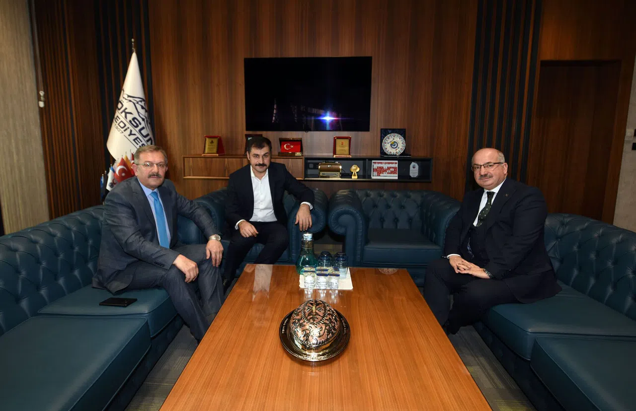 Kaymakam Duman’dan Başkan Aydın’a ziyaret