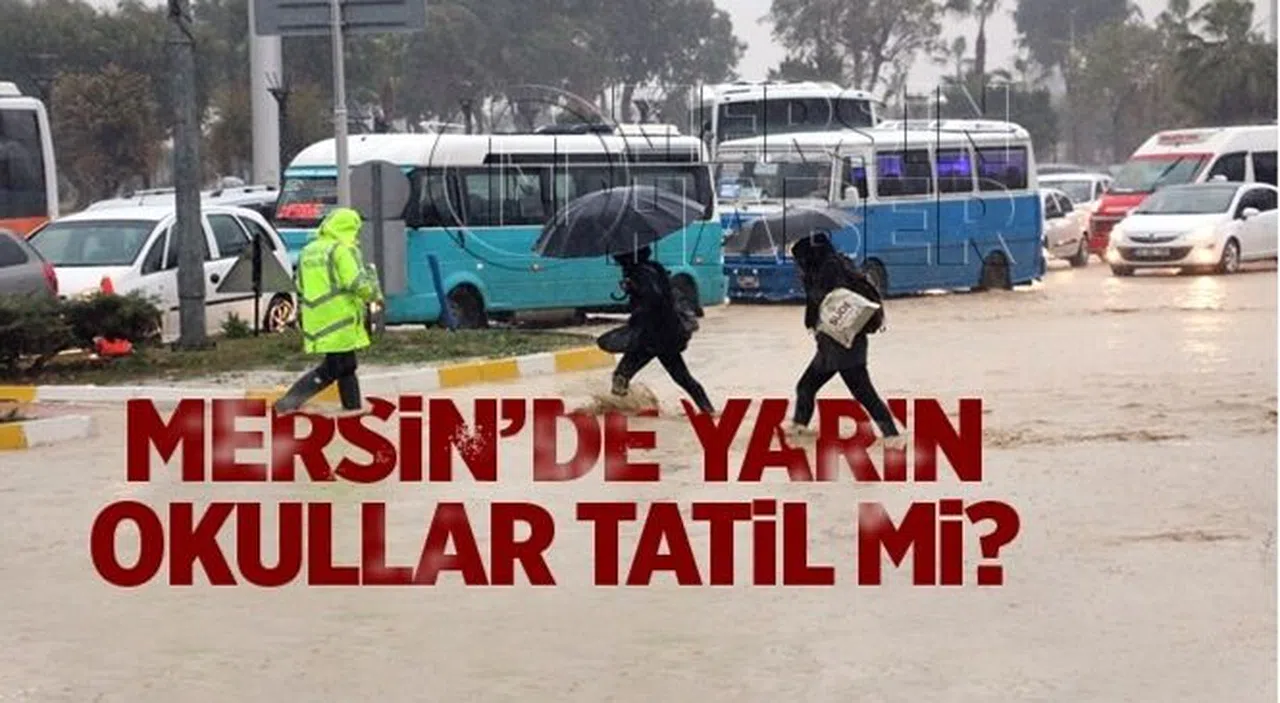 Mersin'de okullar tatil mi 8 Aralık 2023? Hangi ilçelerde okullar tatil