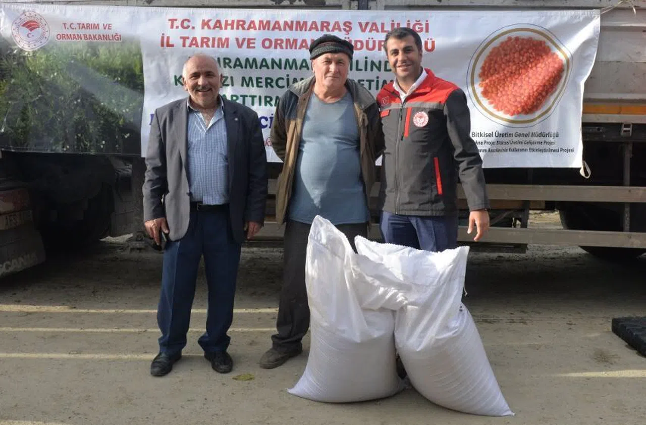 Kahramanmaraşlı çiftçilere tohum desteği