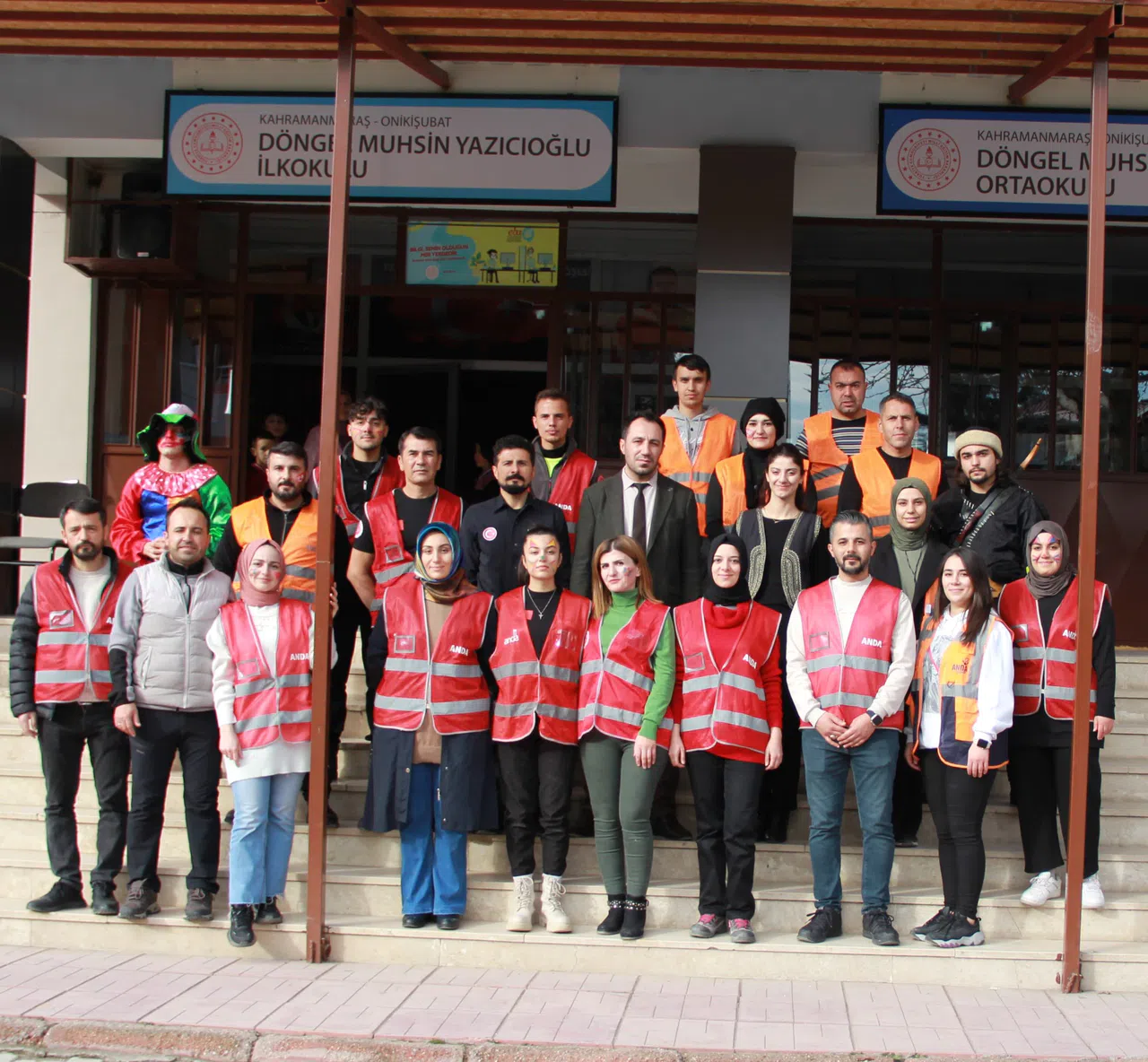 ANDA Gönüllüleri Kahramanmaraş’taki çocukların yüzünü güldürdü