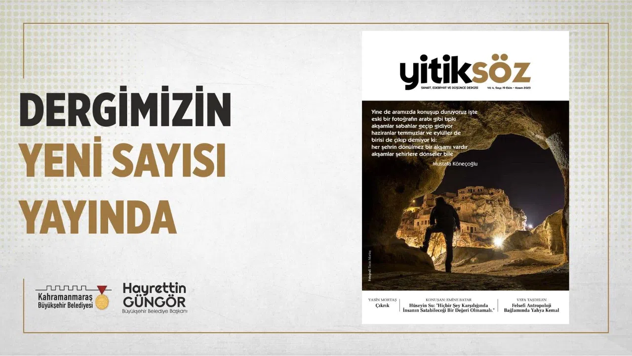 Yitiksöz Dergisi Yeni Sayısıyla Okurlarını Buluşturdu