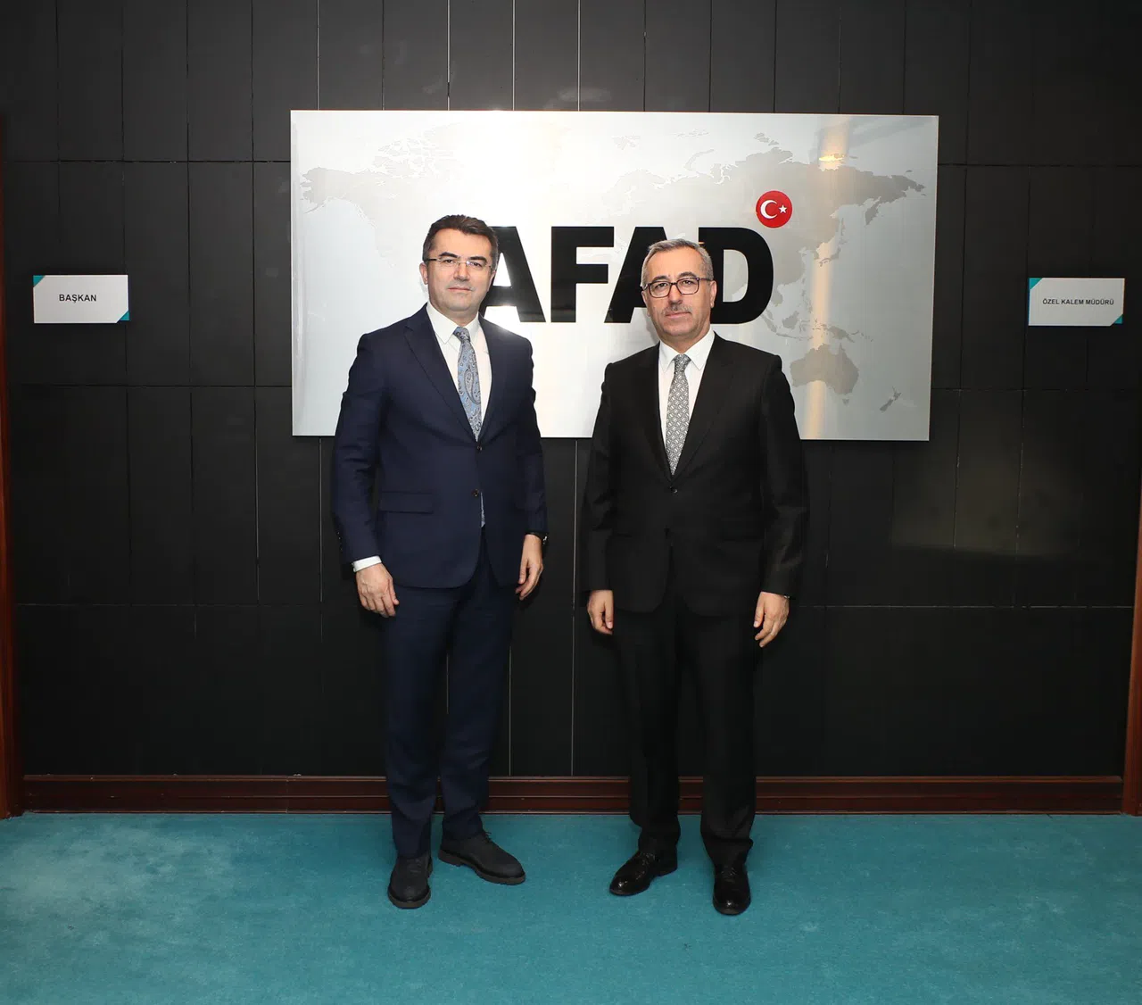Başkan Güngör, AFAD Başkanı Memiş ile Görüştü