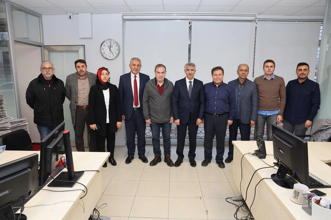 Vali Ünlüer,Kayaalap ve Bakan’ı misafir etti