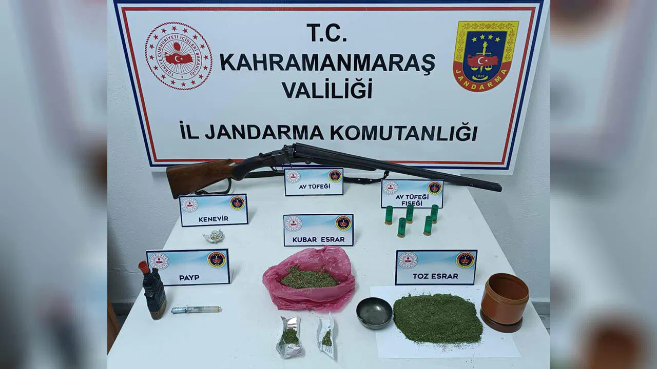 Afşin’de uyuşturucu operasyonu! 3 kişi gözaltına alındı