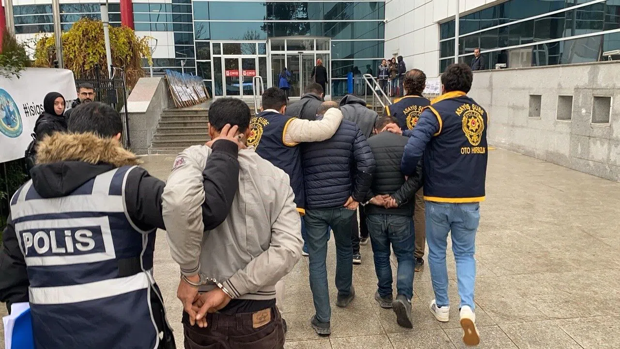 6 hırsız tutuklandı