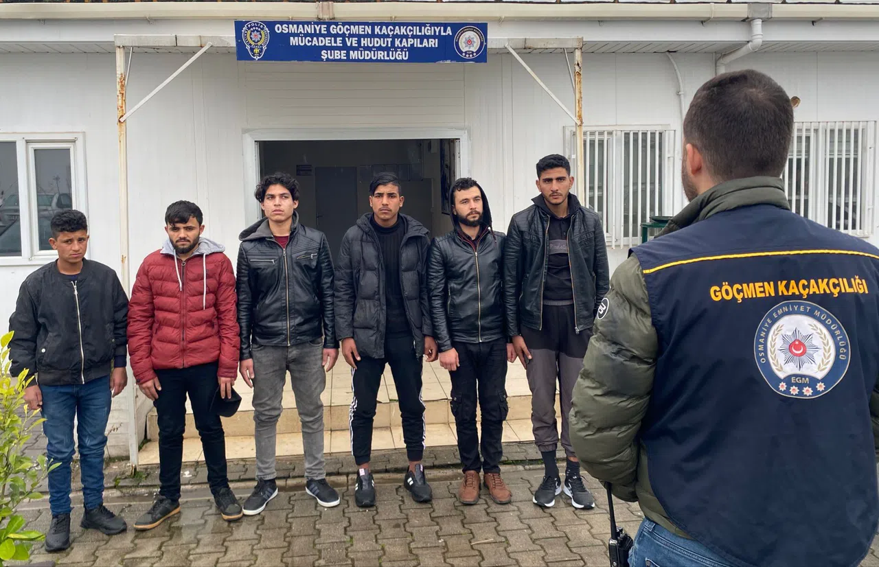 6 düzensiz göçmen yakalandı