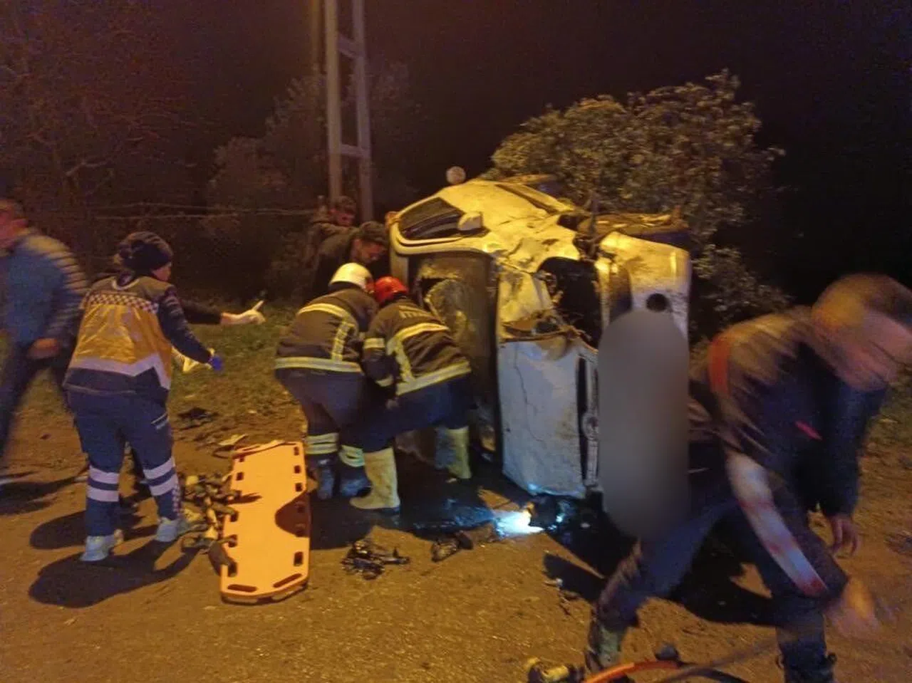 Trafik kazası: 2 yaralı