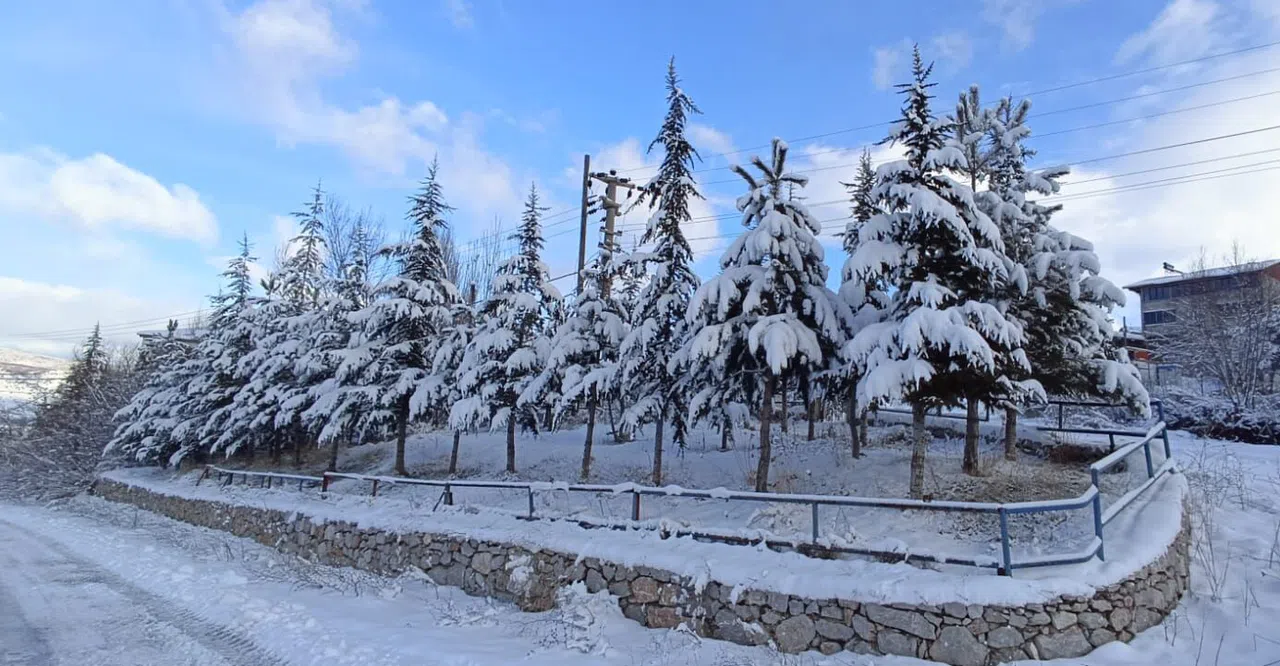 Kahramanmaraş'tan kar manzaraları