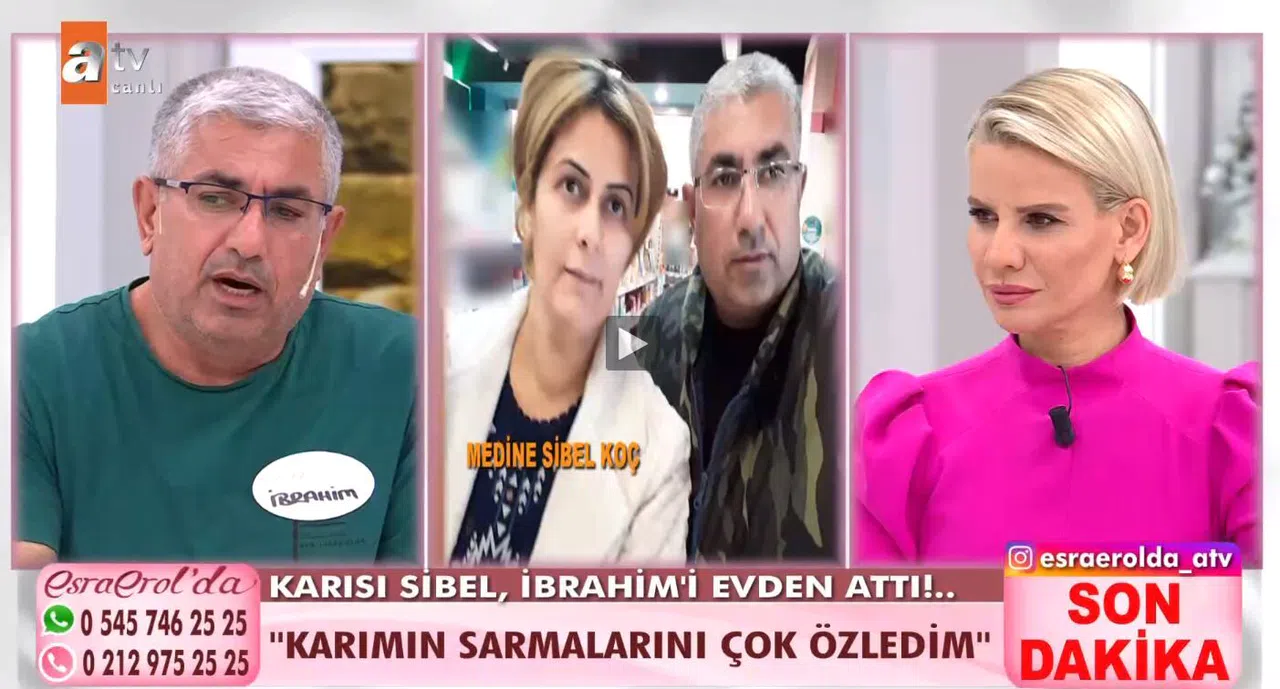 Esra Erol İbrahim Koç kimdir? Sibel İbrahim’i neden evden attı?
