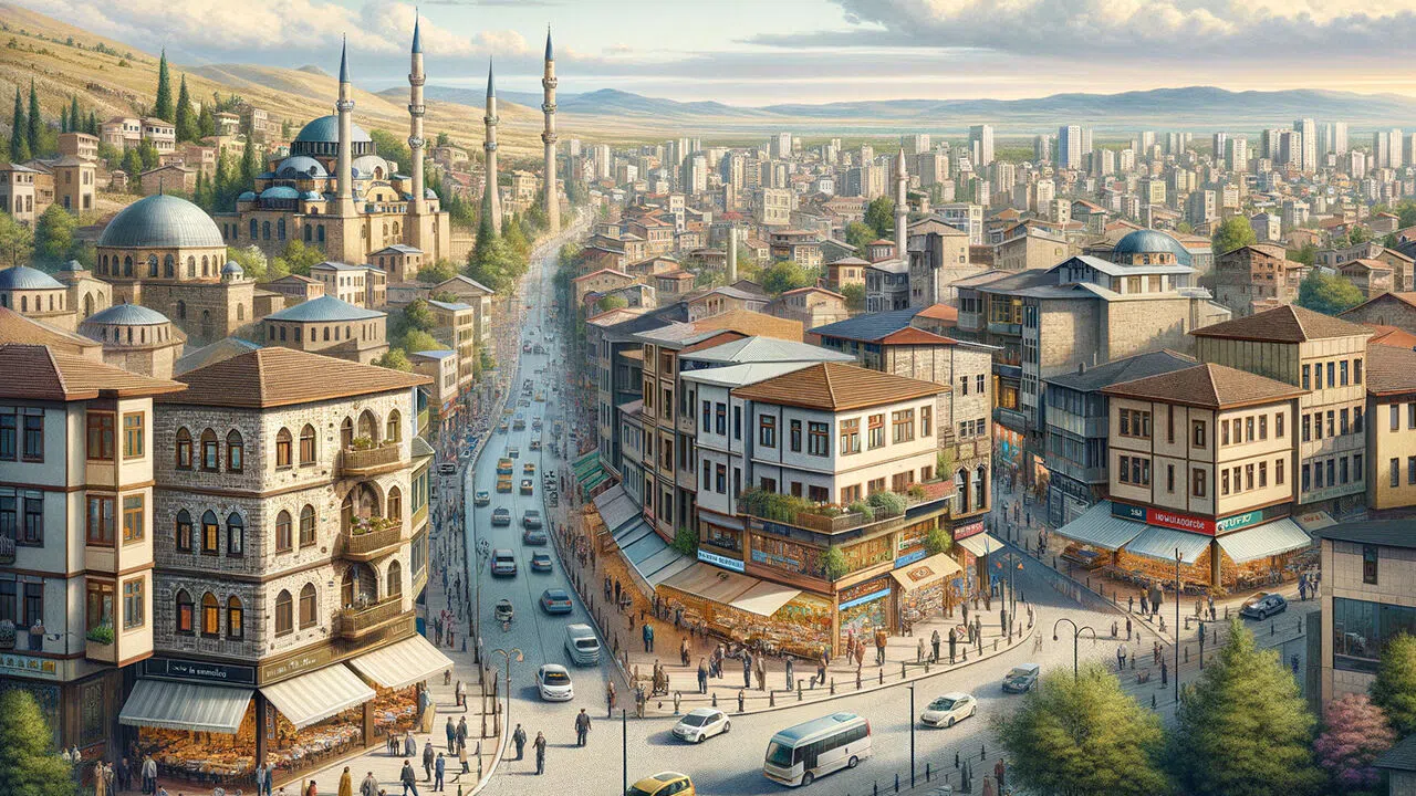 Yapay zeka yeniden çizdi! Kahramanmaraş’ın tarihi ve doğal güzelliklerine bir de bu açıdan bakın