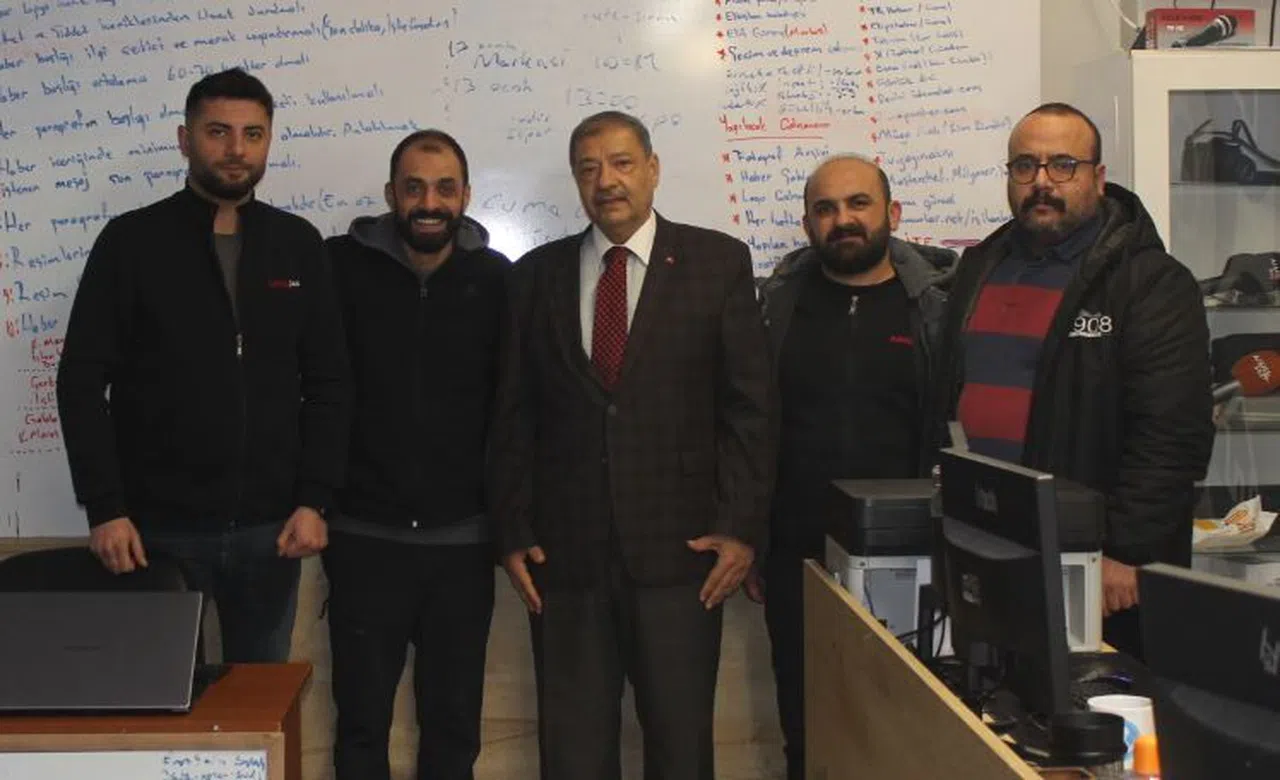 Mehmet Sabancı Ajans344'ü ziyaret etti