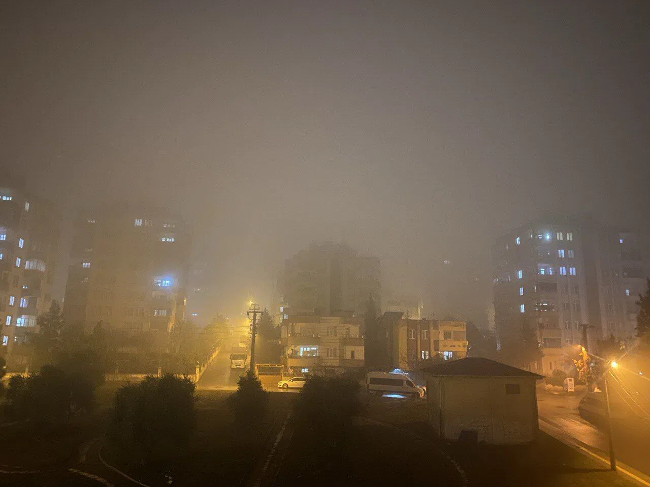Kahramanmaraş’ta yoğun sis etkili oluyor