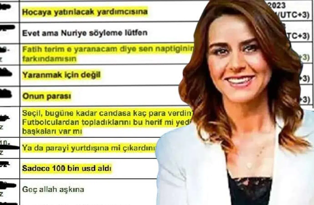 Seçil Erzan'ın telefonundaki mesajlar ortaya çıktı: Fatih Hocayla bir yakınlaşman oldu