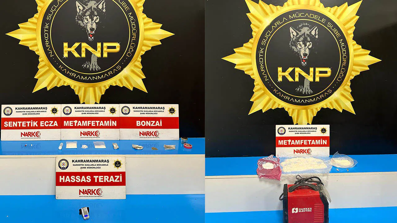 Kahramanmaraş’ta suç makinesi 61 şahıs tutuklandı