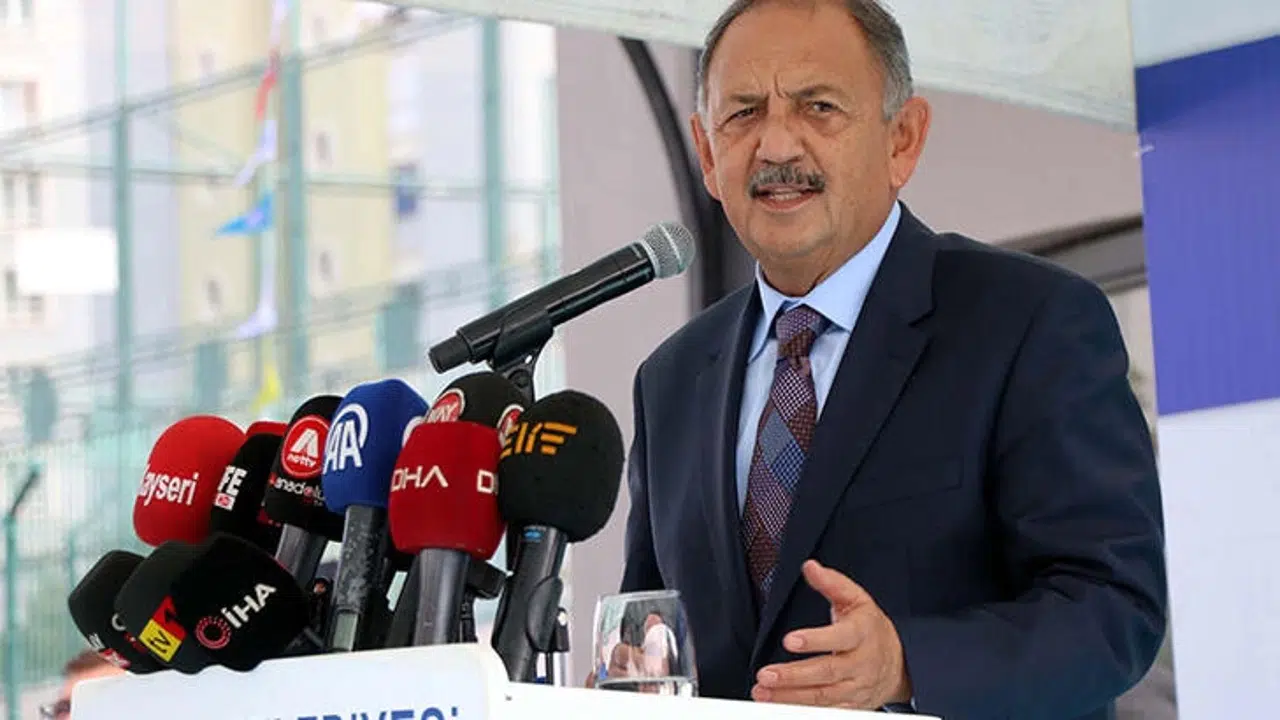 Bakan Mehmet Özhaseki Kahramanmaraş'ta konuştu