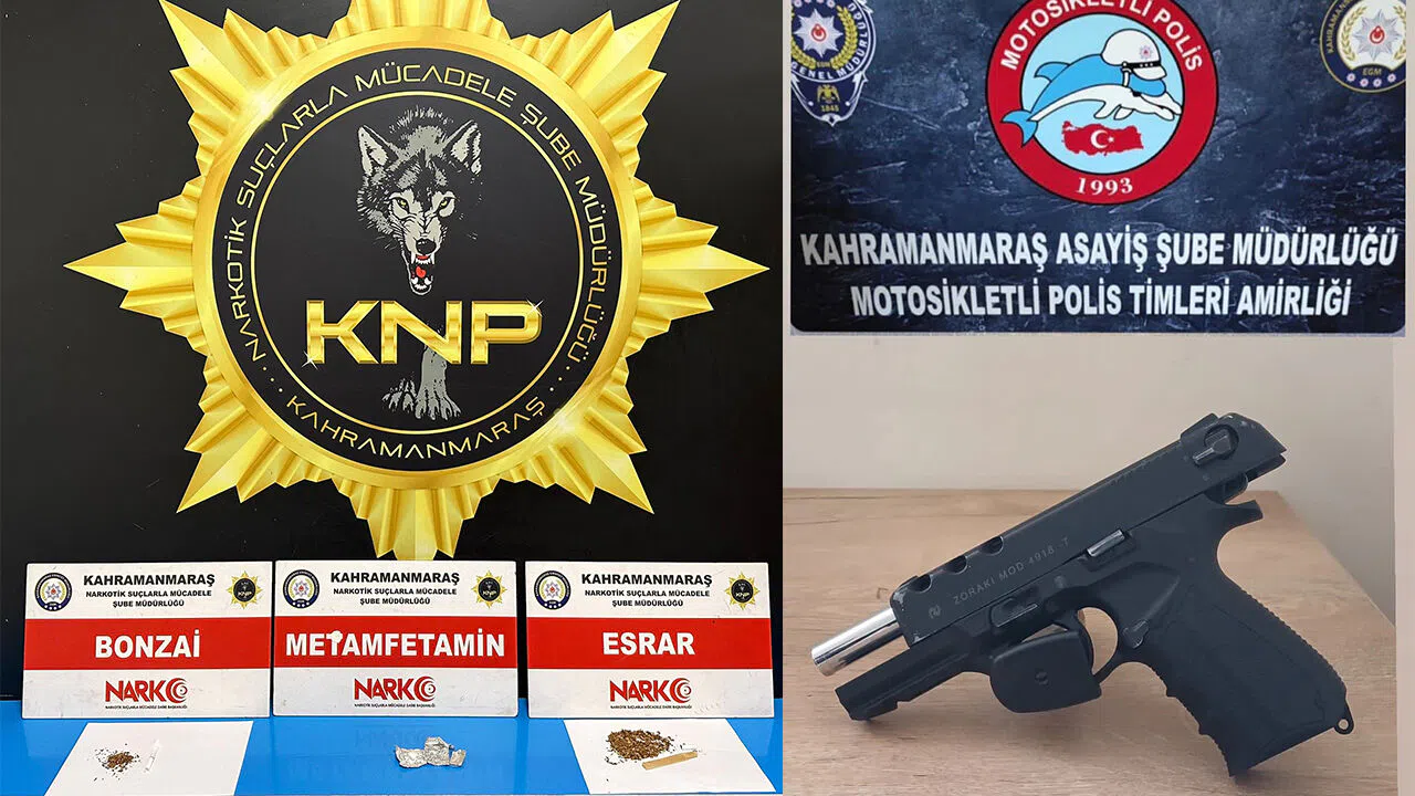 Kahramanmaraş’ta aranan 61 şahıs tutuklandı