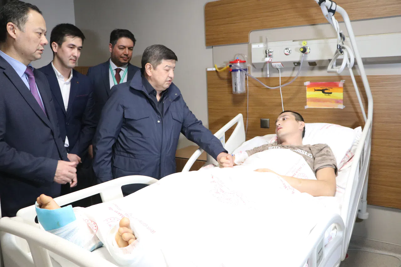“Kırgızistan’a da böyle hastaneler yapmayı planlıyoruz”   