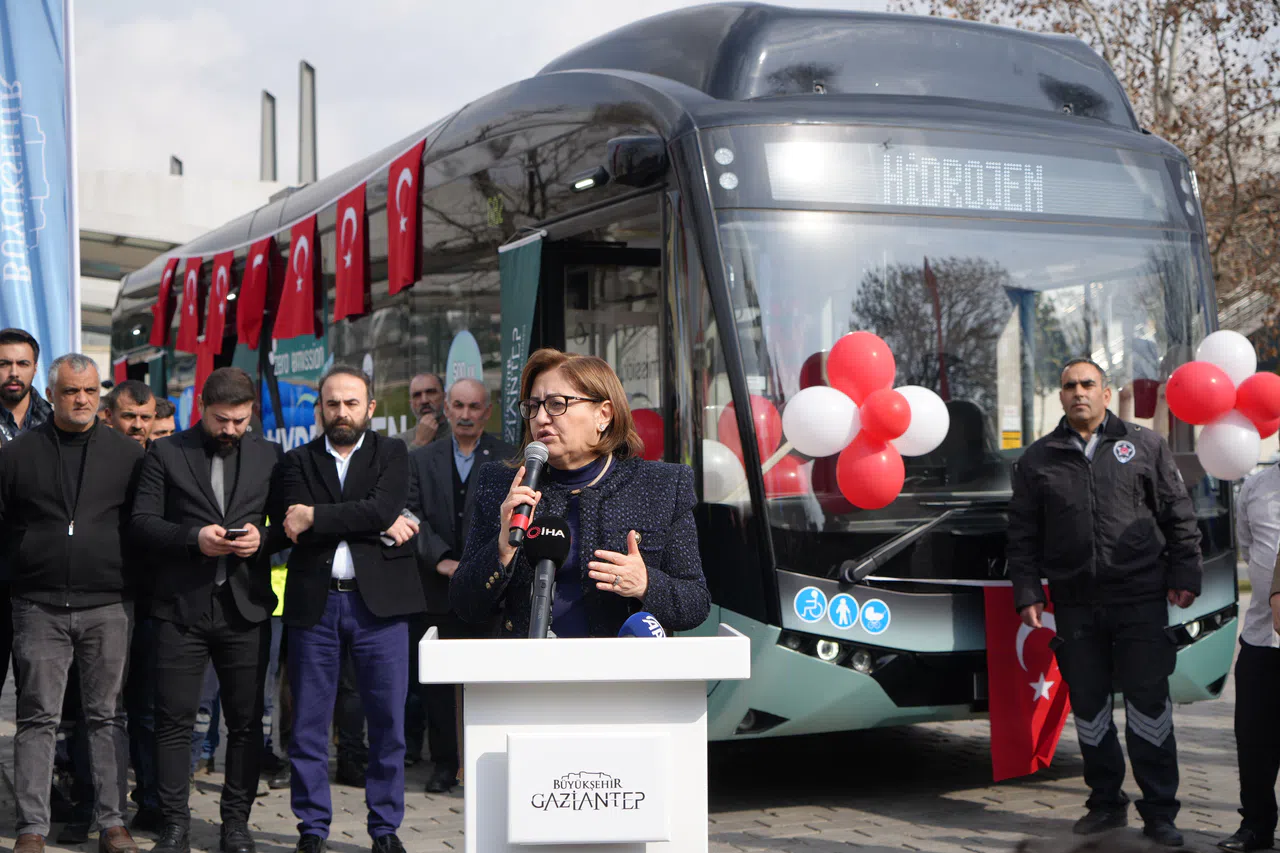 Gaziantep’te Hidrojen Otobüs dönemi