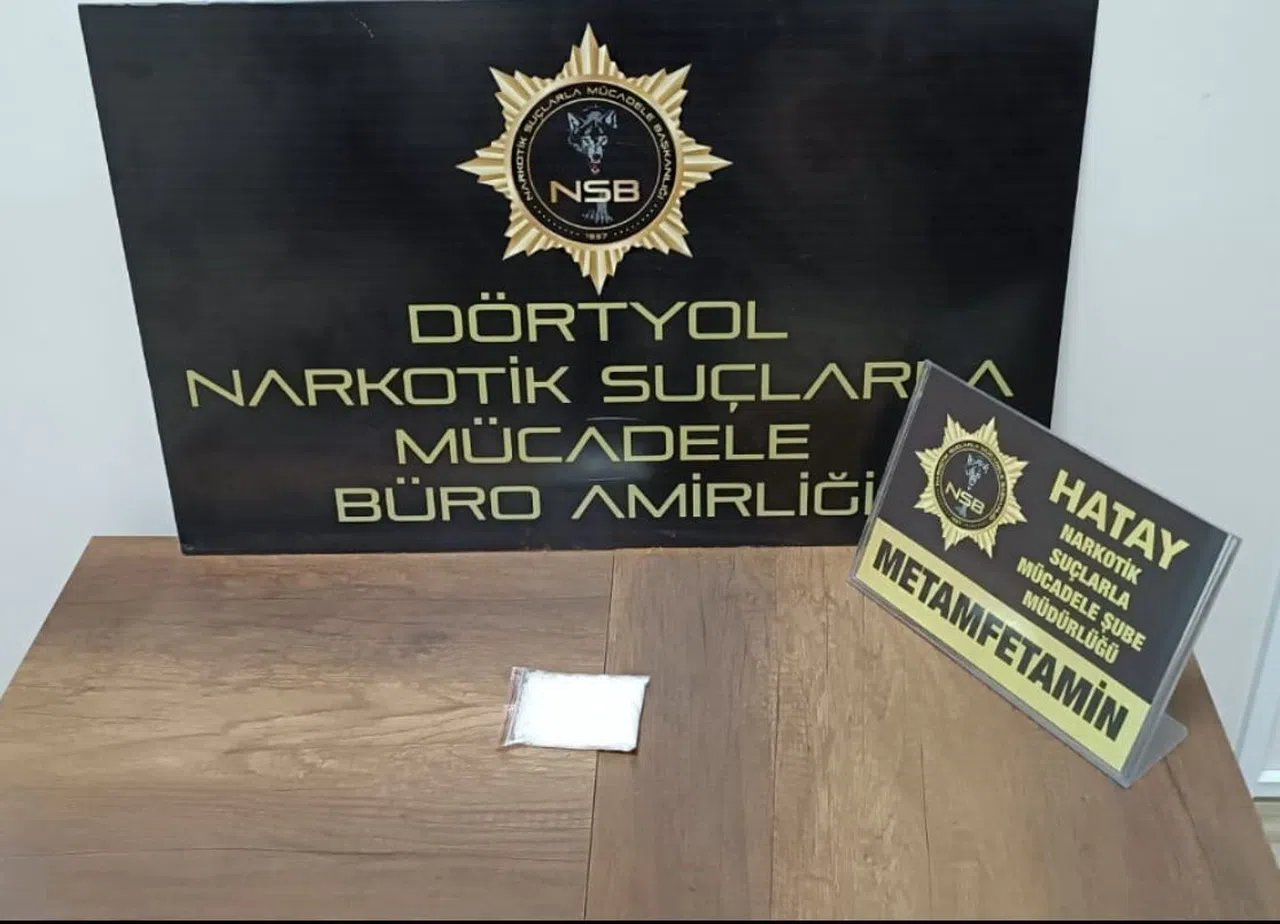 Dörtyol'da bir araçta uyuşturucu madde ele geçirildi  