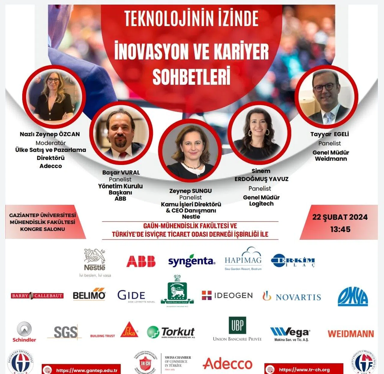 GAÜN’de Teknolojinin İzinde İnovasyon ve Kariyer Sohbetleri  