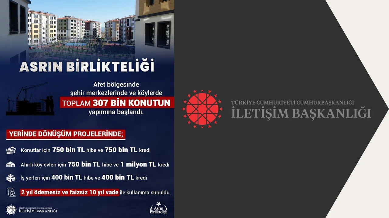 “Devlet-millet el ele yaraları birlikte sarıyoruz”