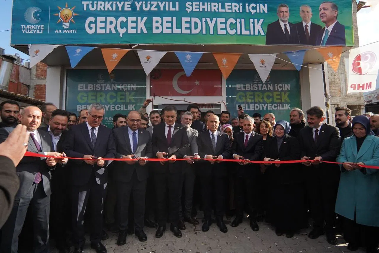 AK Parti Elbistan Seçim Ofisi Açıldı