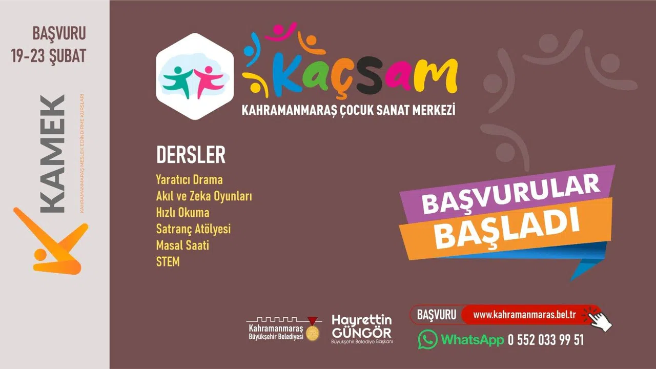 Kahramanmaraş'ta Yeni Dönem Başlıyor!